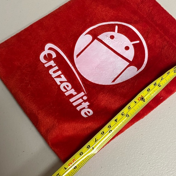 Android logo Red Drawstring Dust bag - Picture 9 of 10